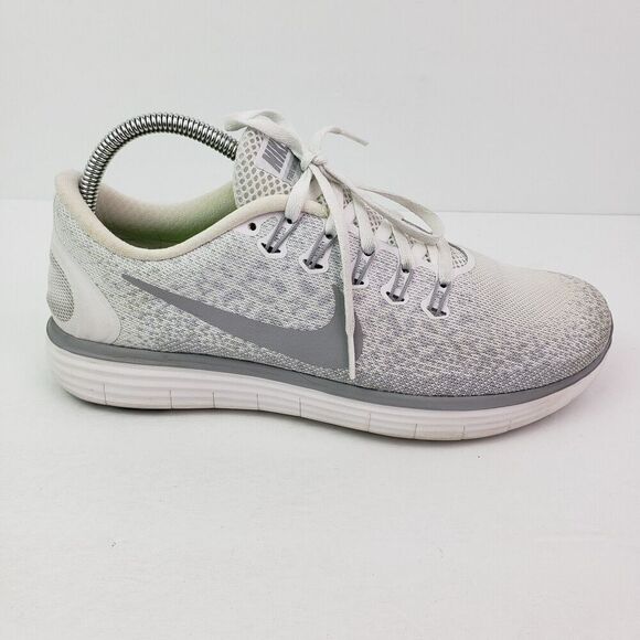 Nike Free Distance Womens Size 9 Hyper Jade White Running Shoes 827116 100 - Picture 2 of 10